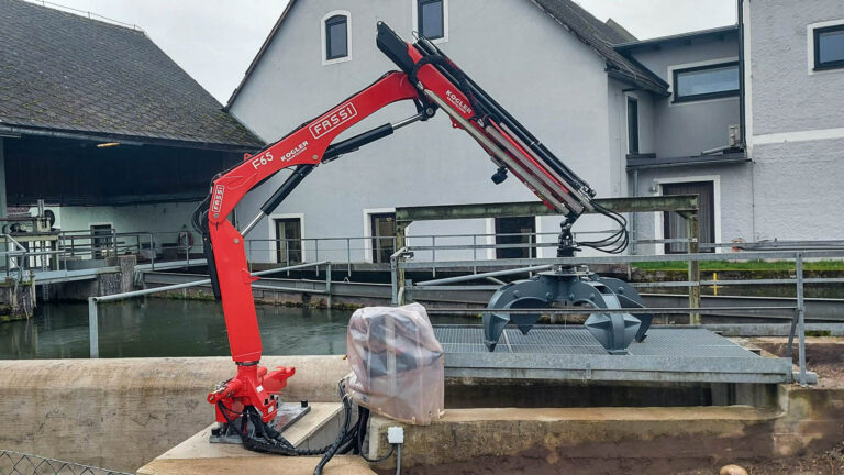 E-Werk Fernitz Kogler Ladekrane