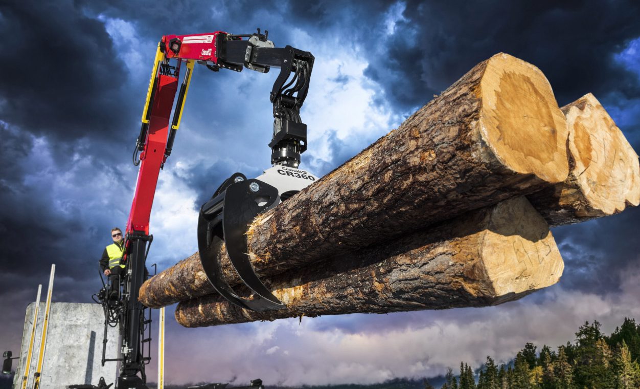 Produktbild Cranab Holzkran CR360